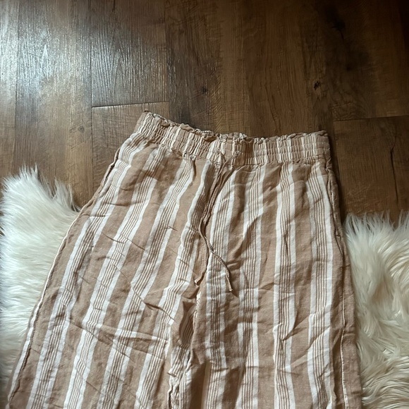 MADEWELL Smocked Huston Pull-On Crop Pant - Picture 5 of 6